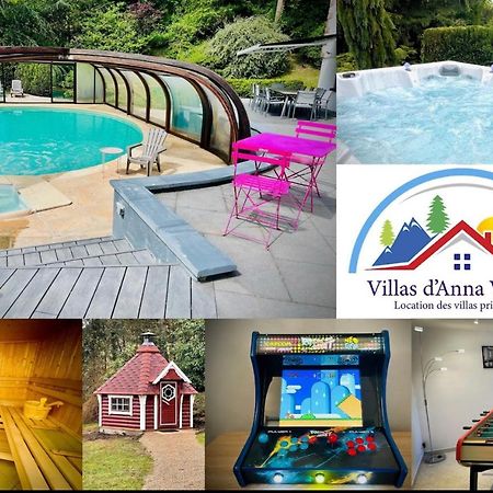Villa 250M2 Avec Piscine Chauffee & Spa & Kota-Grill & Sauna Saint-Die-des-Vosges Luaran gambar