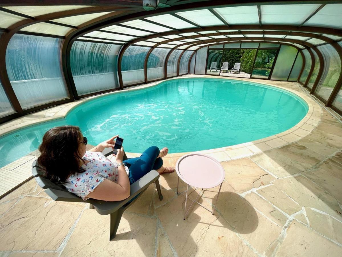 Villa 250M2 Avec Piscine Chauffee & Spa & Kota-Grill & Sauna Saint-Die-des-Vosges Luaran gambar