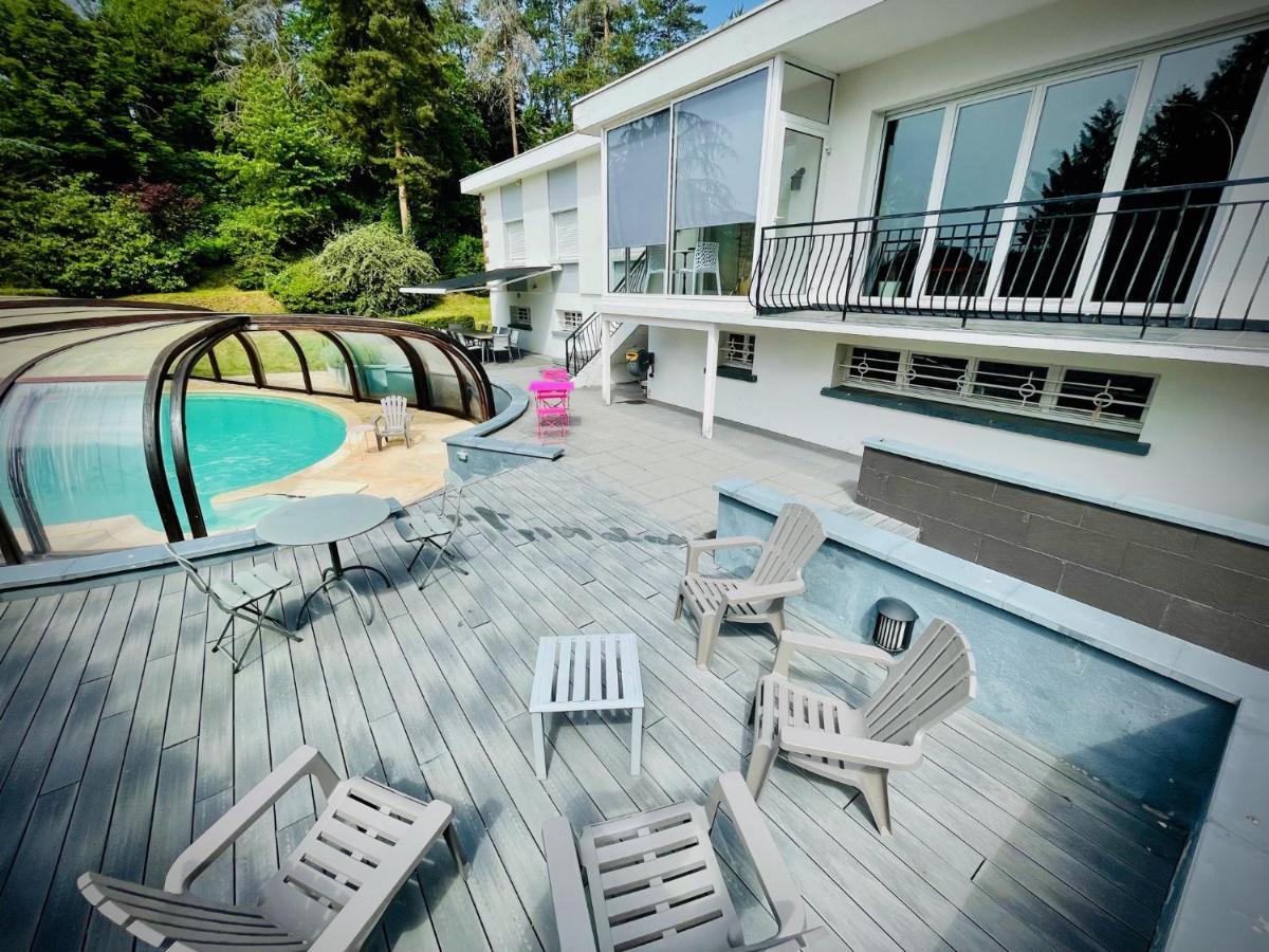 Villa 250M2 Avec Piscine Chauffee & Spa & Kota-Grill & Sauna Saint-Die-des-Vosges Luaran gambar