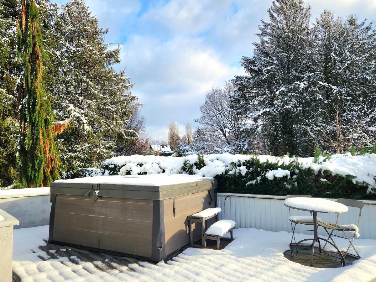 Villa 250M2 Avec Piscine Chauffee & Spa & Kota-Grill & Sauna Saint-Die-des-Vosges Luaran gambar